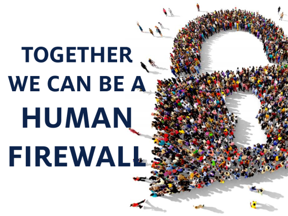 Together we can be a human firewall