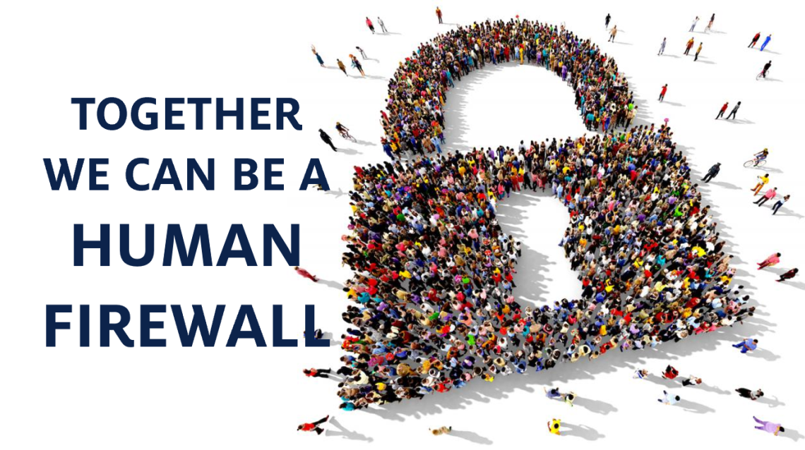 Together we can be a human firewall