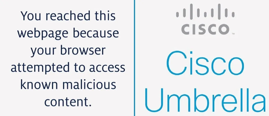 Malicious website blocked Malicious website blocked